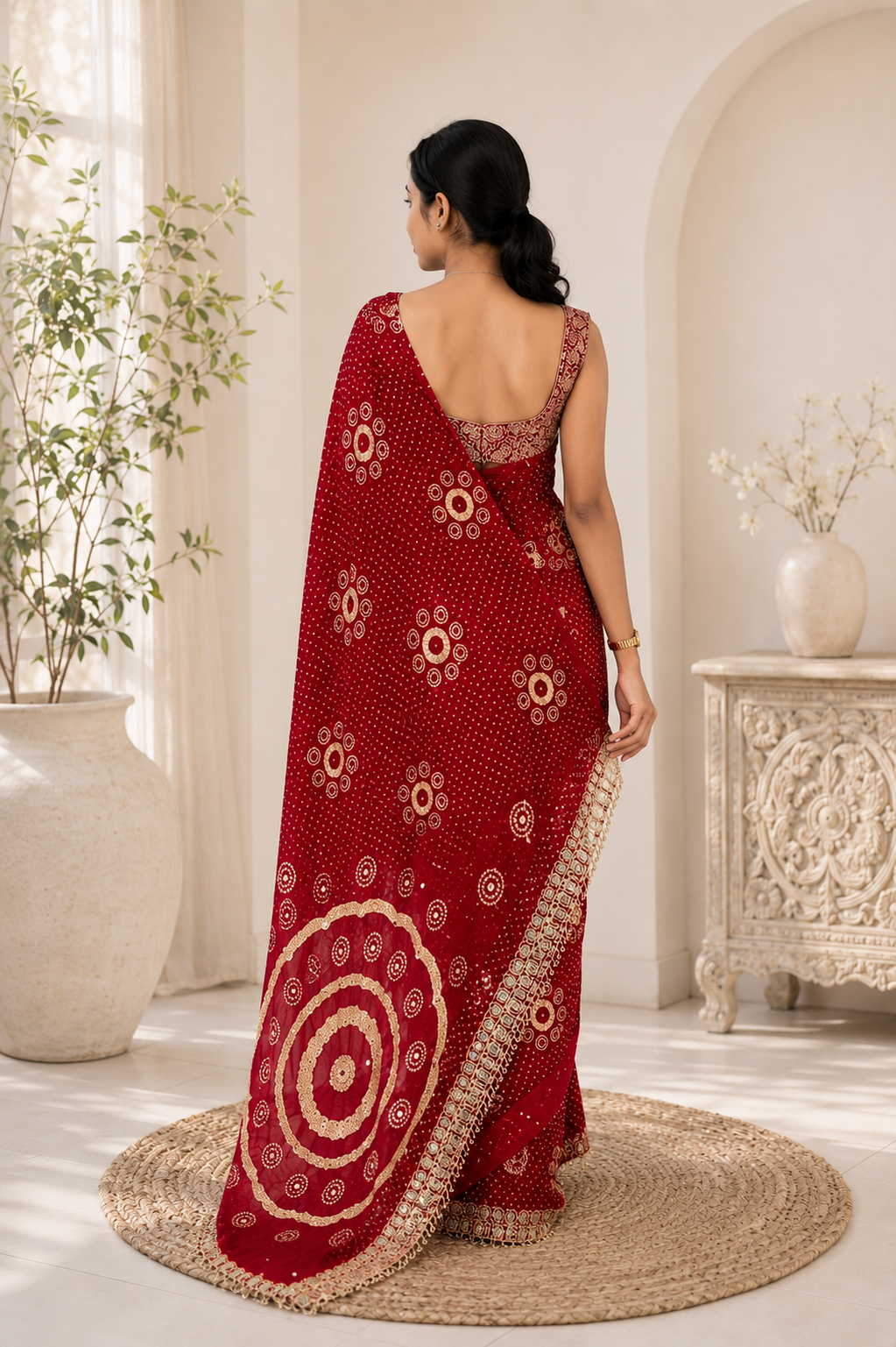 Gajji Silk Bandhej Saree with Mirror Lace - ChatGPT Image Aug 28, 2026, 01_43_13 PM.png