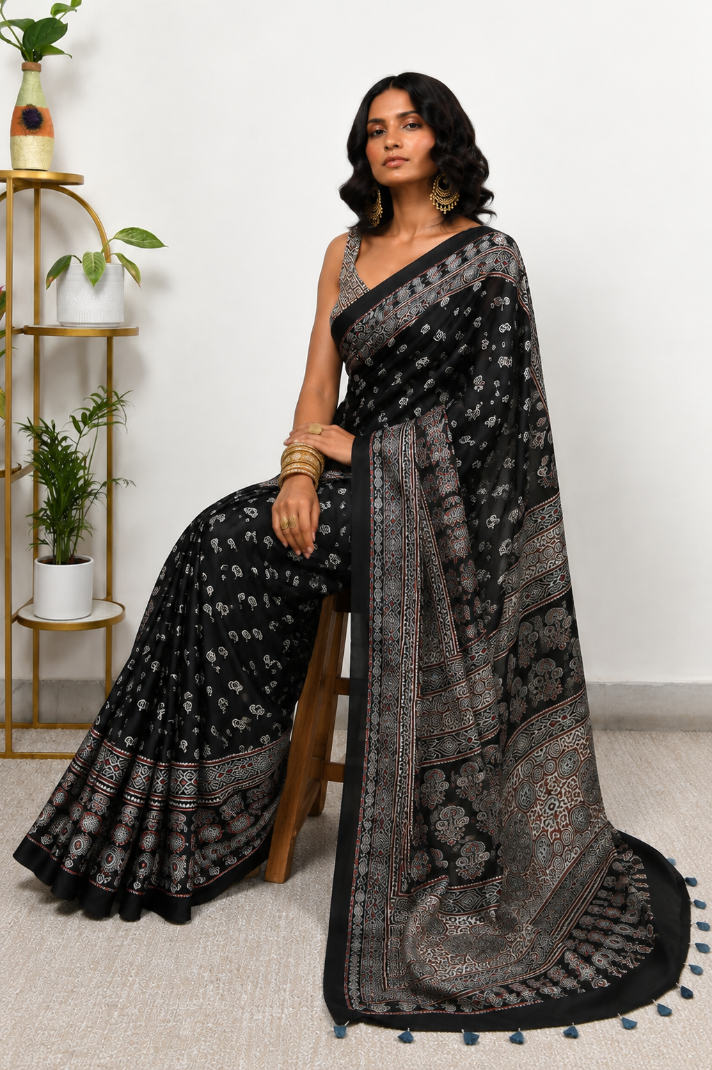 Black Ajrakh Print Modal Silk Natural Print Saree - ChatGPT Image Aug 24, 2026, 09_48_13 PM.png
