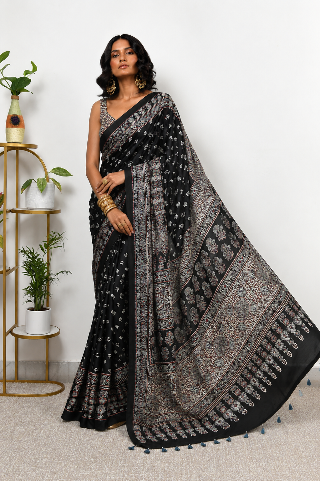 Black Ajrakh Print Modal Silk Natural Print Saree - ChatGPT Image Aug 24, 2026, 09_46_19 PM.png