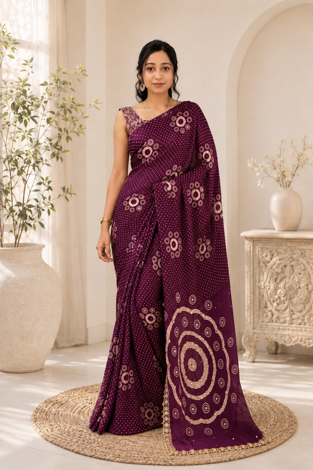 Gajji Silk Bandhej Saree with Mirror Lace - ChatGPT Image Aug 28, 2026, 01_48_05 PM.png